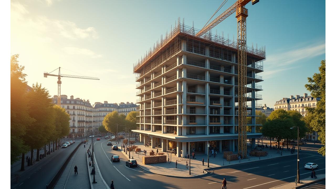 Construction moderne à Paris par Bâtisseurs du Futur